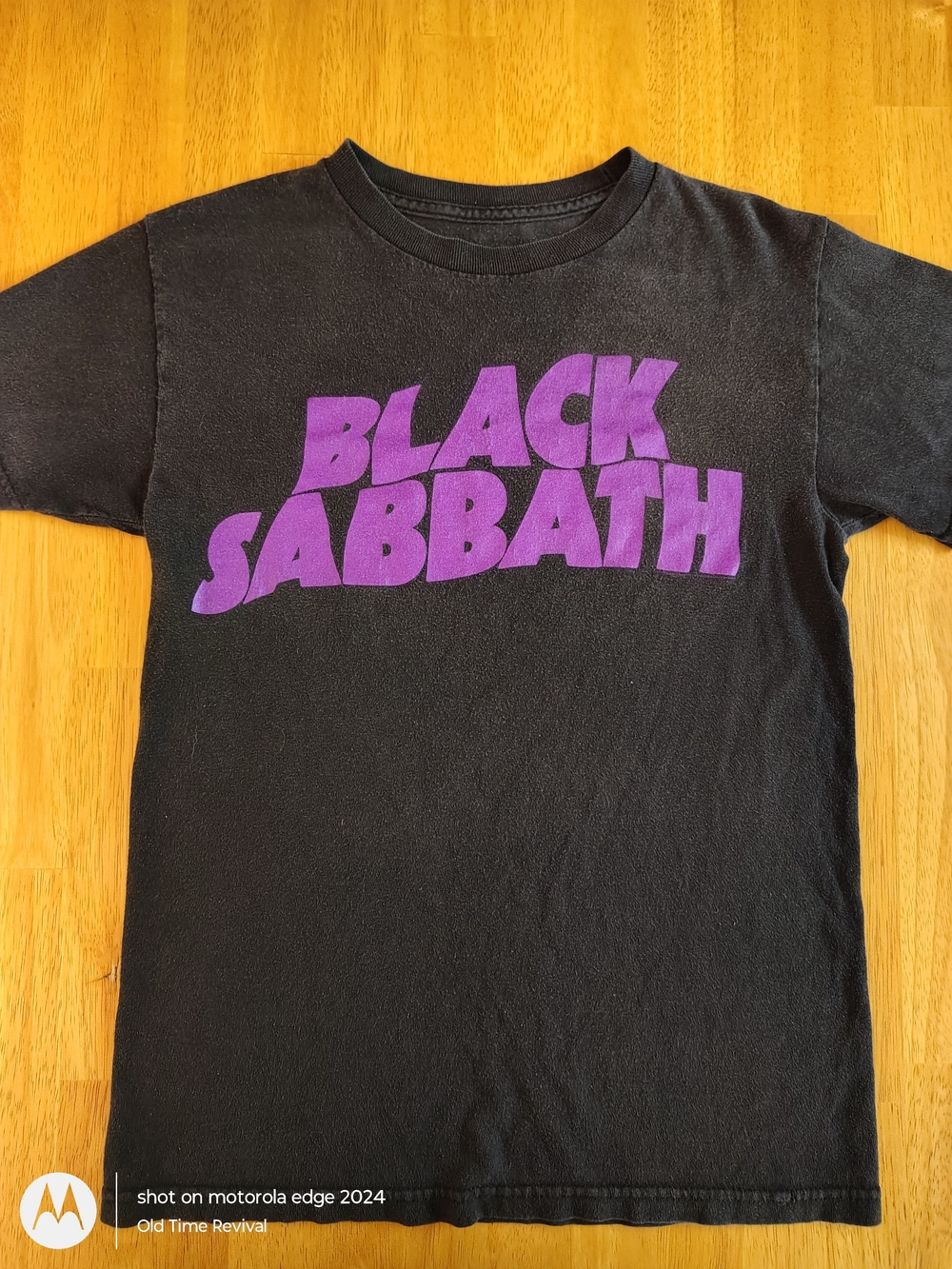 Black Sabbath Distressed T-Shirt Women's Small Master Of Reality Style Graphic